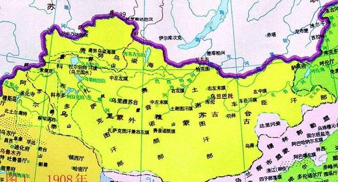 内属蒙古,是指不设世袭札萨克,直接任命官员治理的蒙古各旗,与外藩