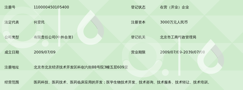 北京莱尔生物医药科技有限公司_360百科