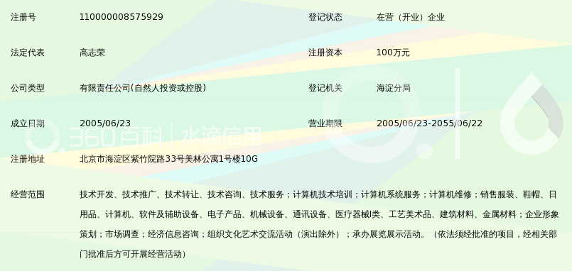 北京高速华芯科技发展有限公司_360百科