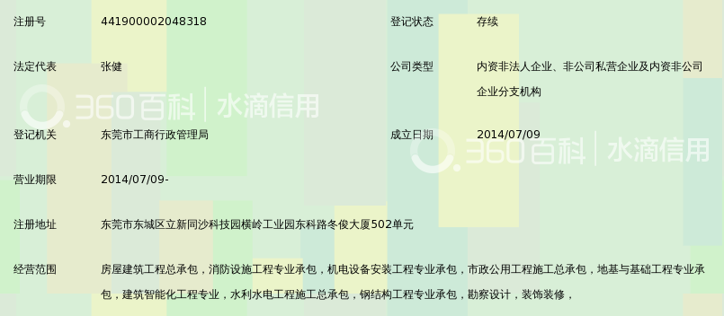云南工程建设总承包公司东莞分部_360百科
