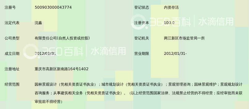 重庆本马景观规划设计有限公司_360百科