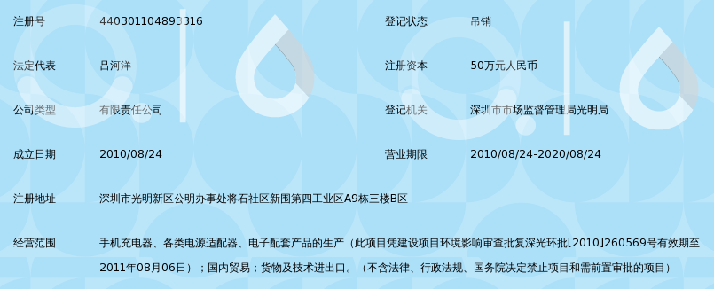 深圳市威立德电子有限公司