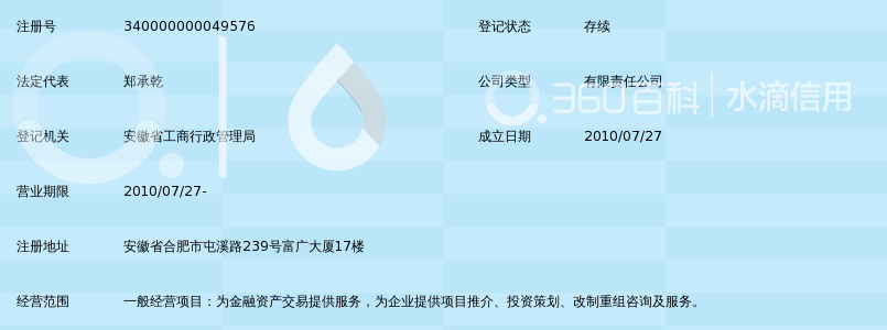 安徽省金融资产交易所有限责任公司