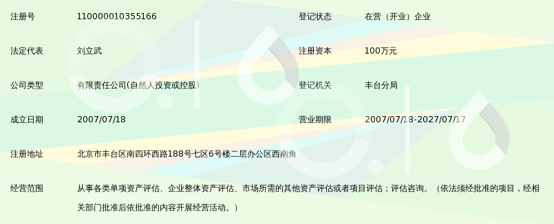 北京中磊众信资产评估有限公司_360百科
