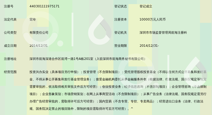 前海和汇金融控股集团(深圳)有限公司_360百科