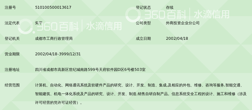 上海宝信软件股份有限公司成都分公司_360百