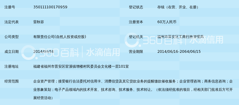 福州华银信资产管理有限公司