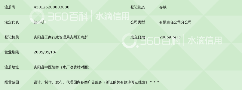 广西雄基伟业广告有限公司宾阳分公司_360百