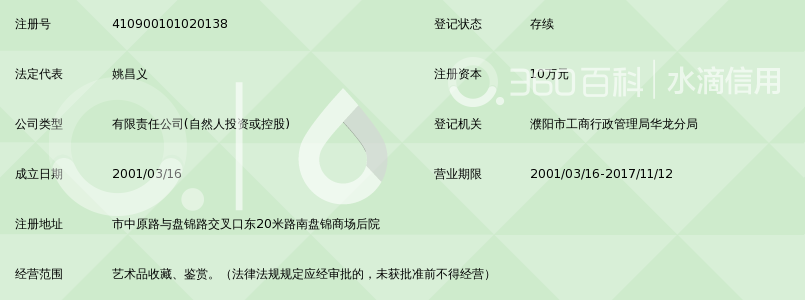 濮阳市东方人艺术品收藏有限公司