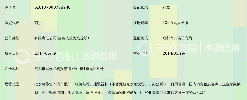 成都索勒依商贸有限公司_360百科