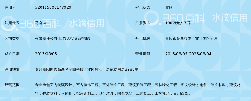 贵阳峰尚大宅装饰工程有限公司_360百科