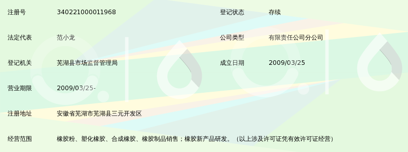 安徽宏磊橡胶有限公司芜湖分公司_360百科