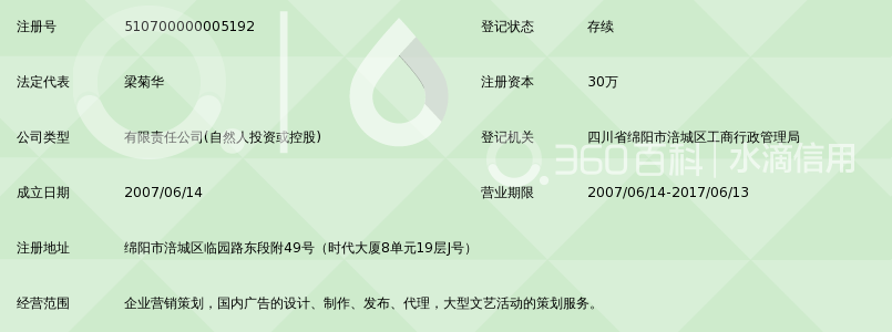 绵阳众视广告传媒有限公司_360百科