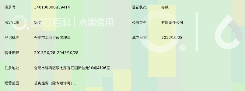 合肥艾亿康艾灸养生保健有限公司_360百科