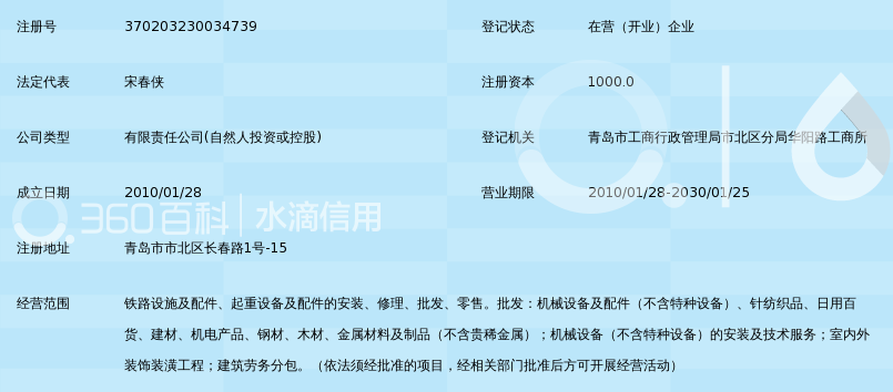 青岛美光轨道装备有限公司_360百科