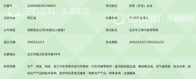 北京现代摩比斯汽车零部件有限公司_360百科