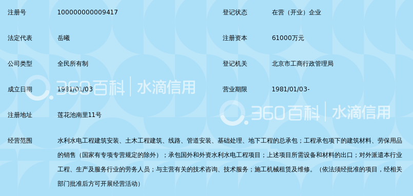 中国安能建设总公司_360百科