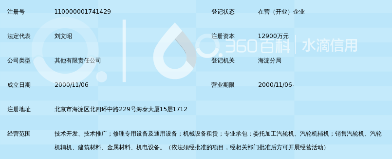 北京黎明航发动力科技有限公司