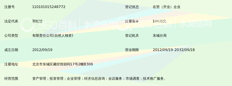 北京嘉和远达资本管理有限公司