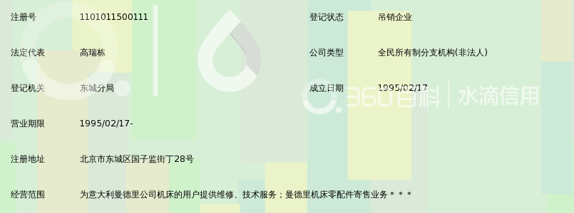 北京意大利曼德里机床维修服务站_360百科