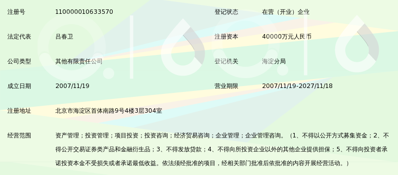 北京正润金控投资集团有限公司_360百科