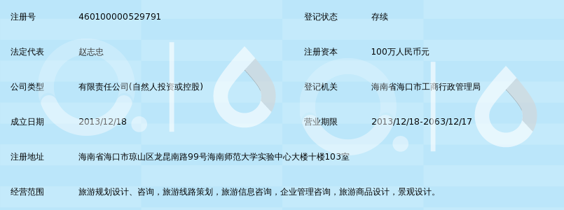 海南先锋智慧旅游规划设计咨询有限公司