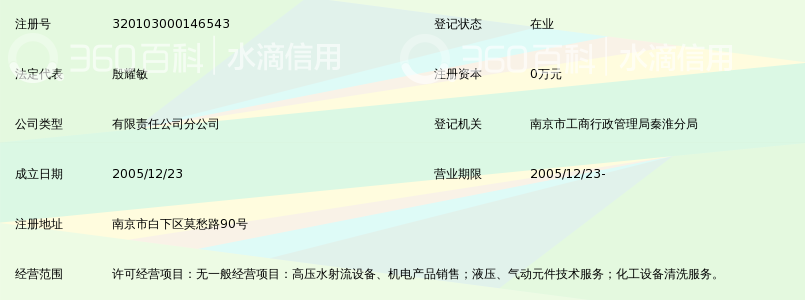 南京太空高压清洗设备有限公司超高压水射流研