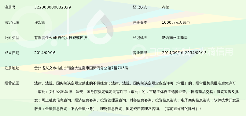 贵州和瑞德电子商务有限公司