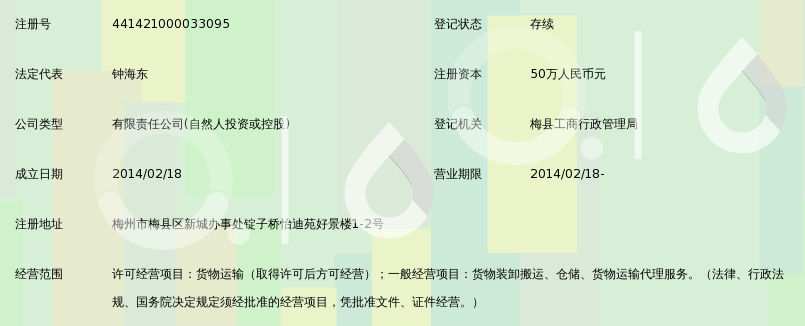 梅州市广发物流有限公司_360百科