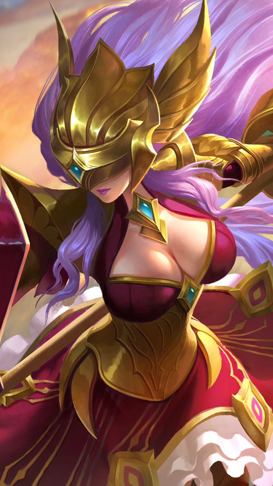 雅典娜手机壁纸神话女王降临王者荣耀